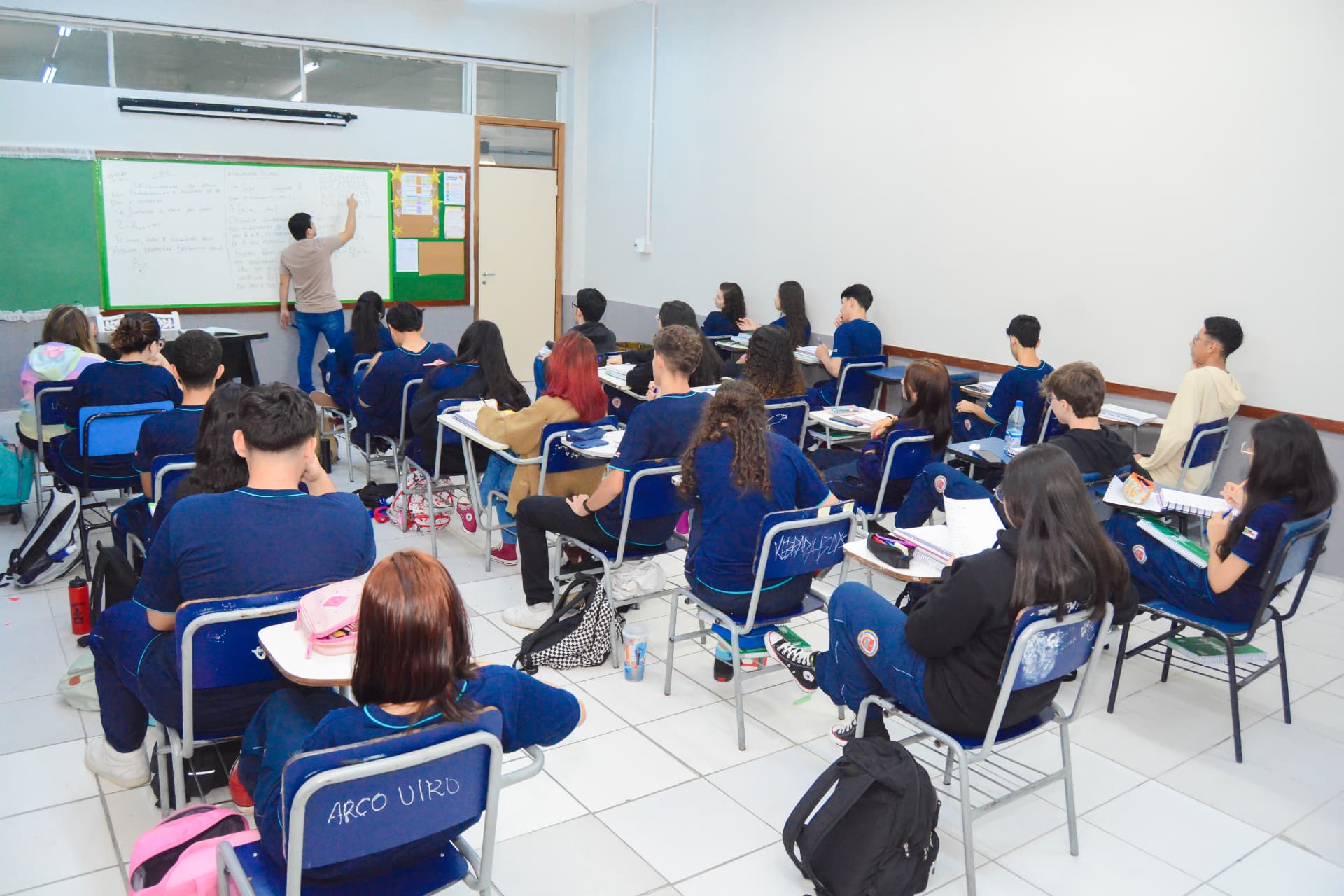 Sala de aula em ação