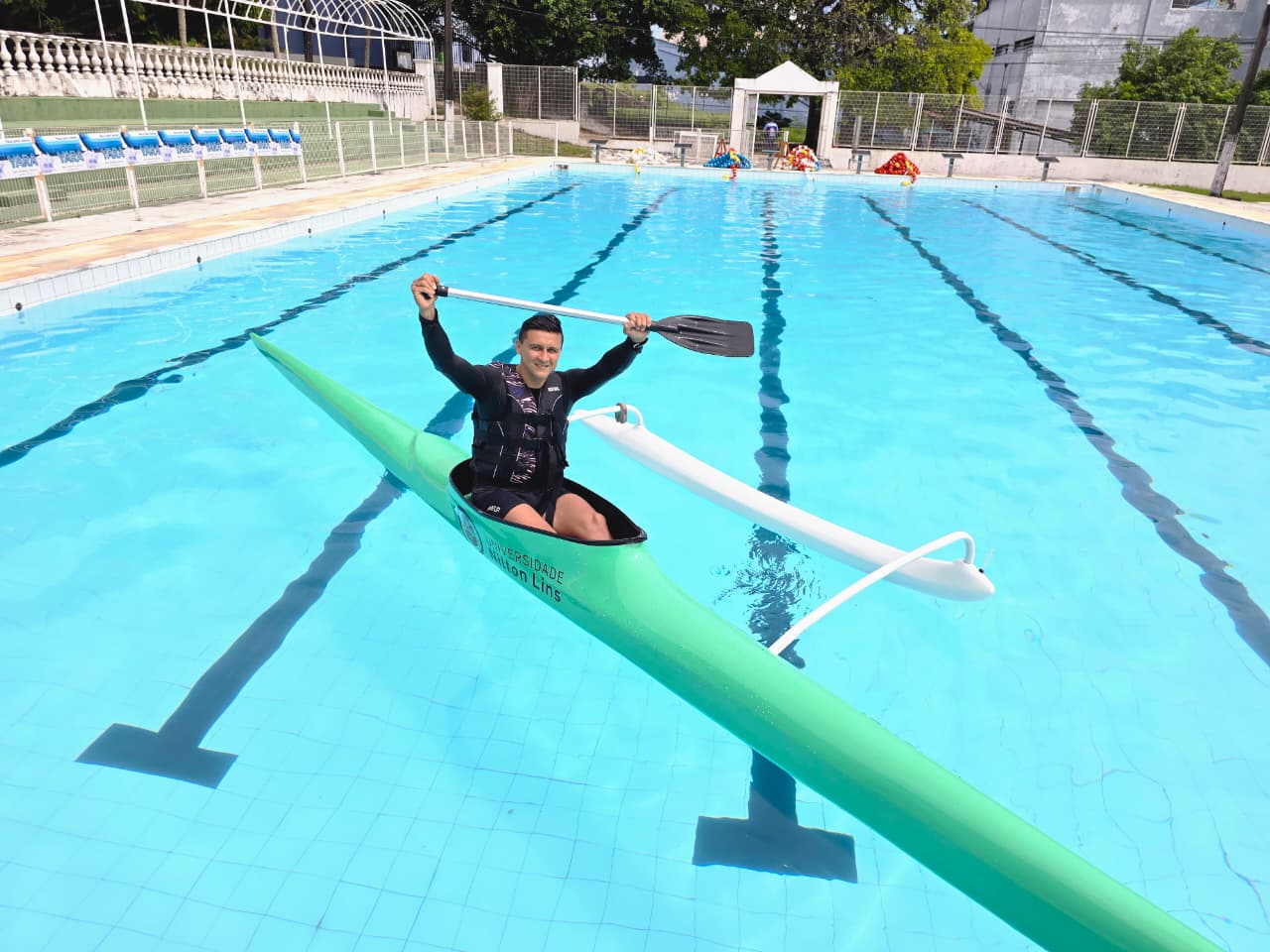 Piscina olímpica — campus Parque das Laranjeiras